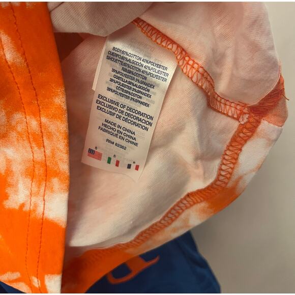 NEW Champion tie-dye and solid color two piece set size 5 - Picture 7 of 9